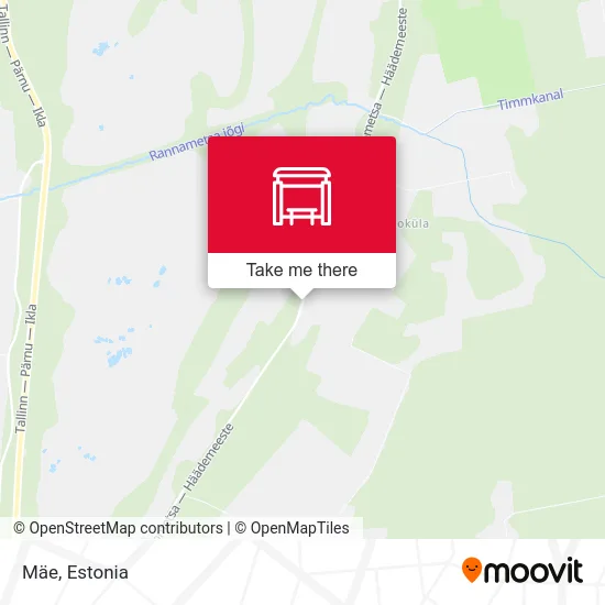 Карта Mäe