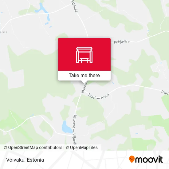 Карта Võivaku