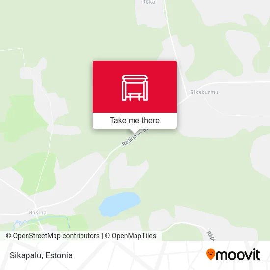 Карта Sikapalu