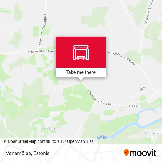 Vanamõisa map