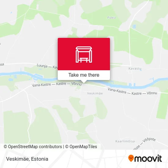 Карта Veskimäe