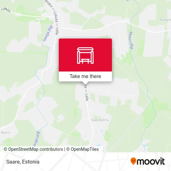 Карта Saare