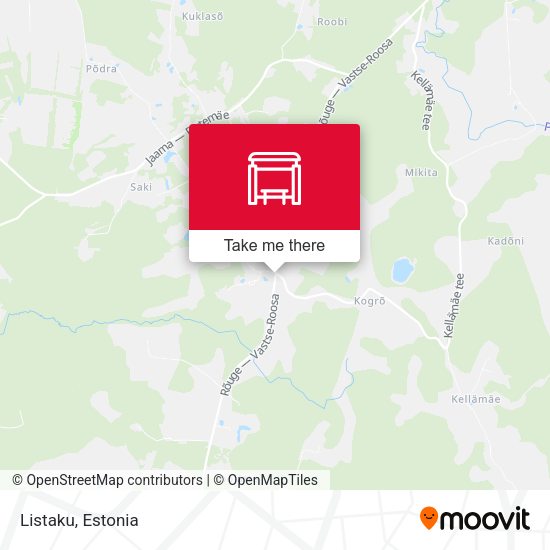 Карта Listaku