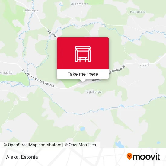 Карта Alska