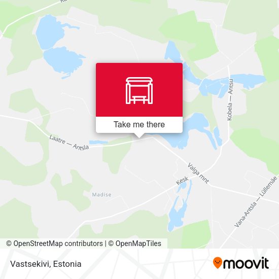 Карта Vastsekivi