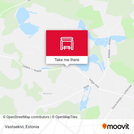 Карта Vastsekivi