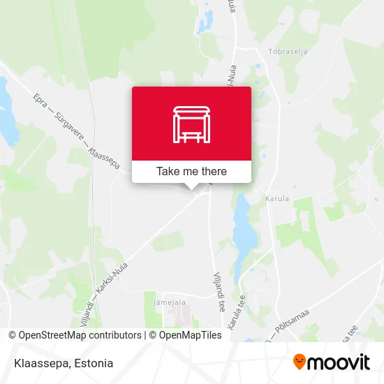 Карта Klaassepa