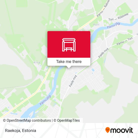 Карта Raekoja