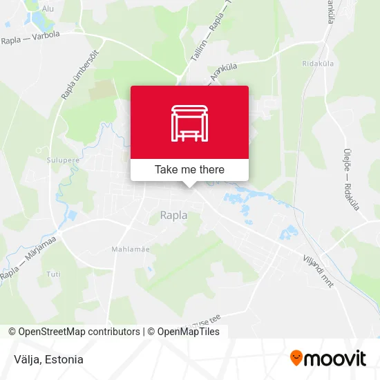Карта Välja