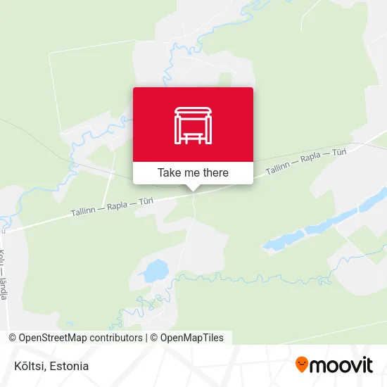 Карта Kõltsi