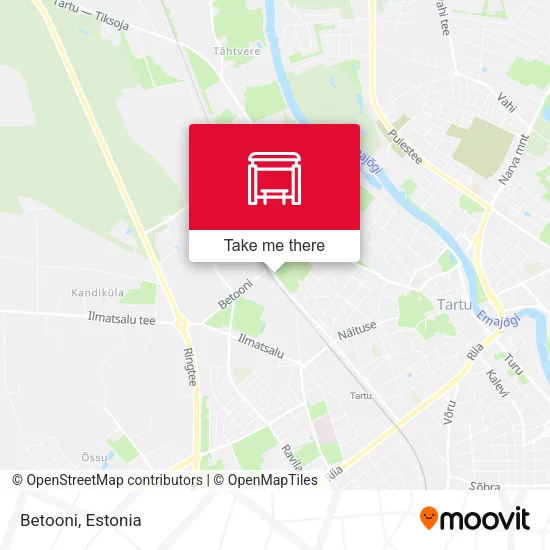 Betooni map