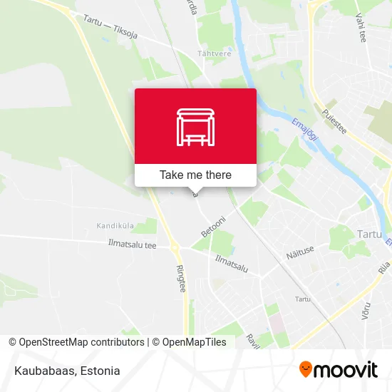 Карта Kaubabaas