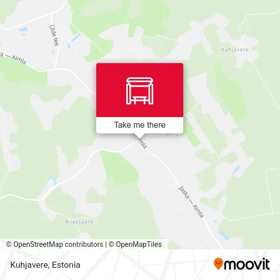 Карта Kuhjavere