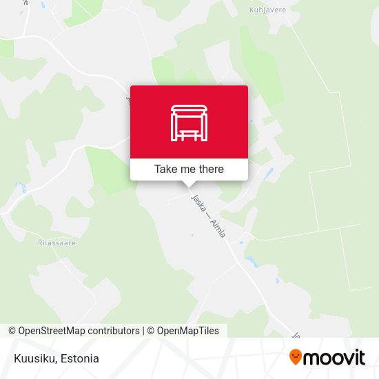 Карта Kuusiku