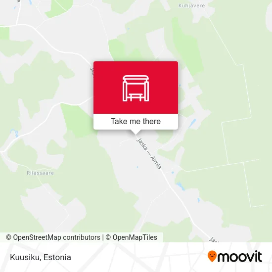 Карта Kuusiku