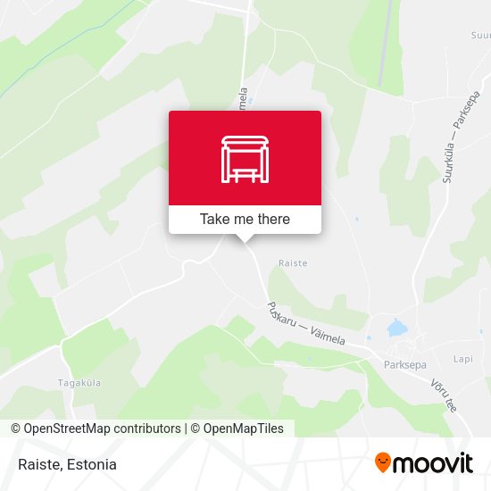 Карта Raiste