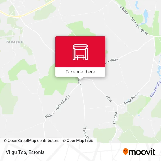 Карта Vilgu Tee