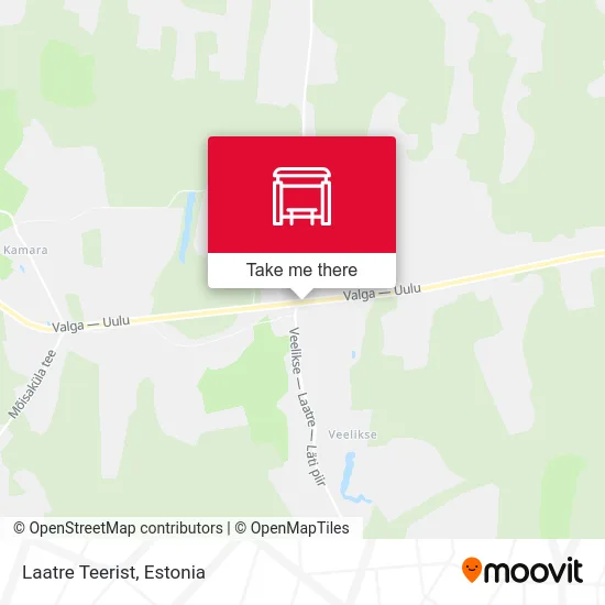 Карта Laatre Teerist