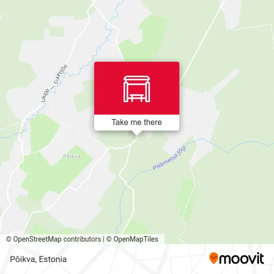 Карта Põikva