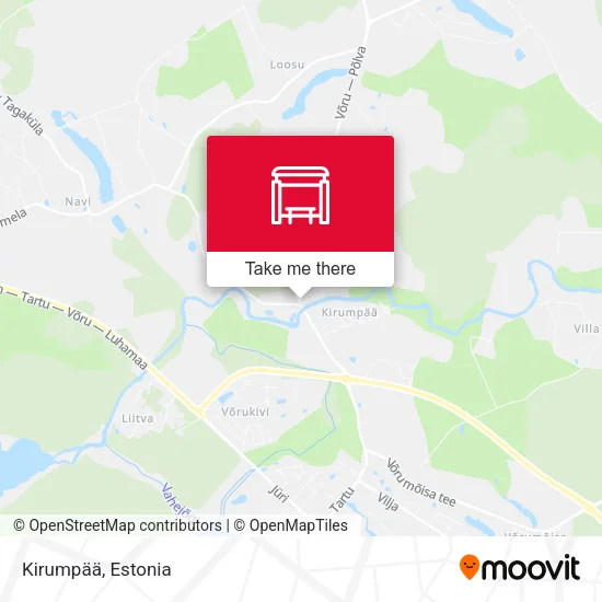 Карта Kirumpää