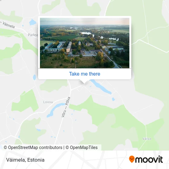 Карта Väimela