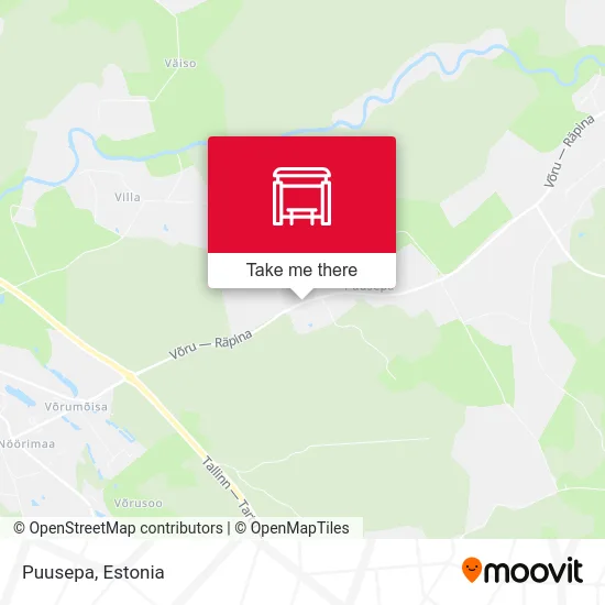 Карта Puusepa
