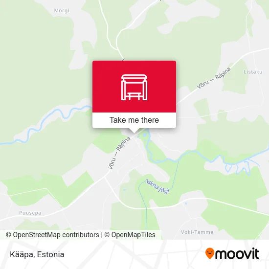 Карта Kääpa