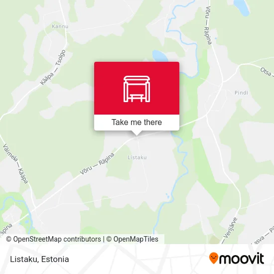 Карта Listaku
