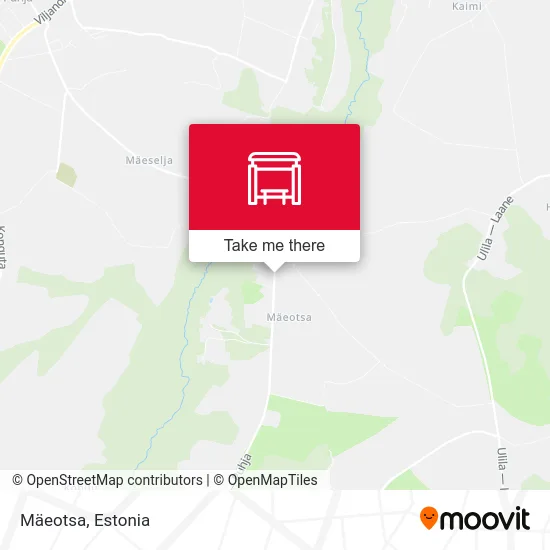 Карта Mäeotsa