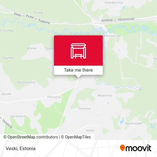 Карта Veski