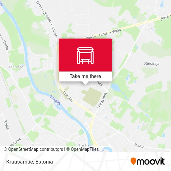 Карта Kruusamäe