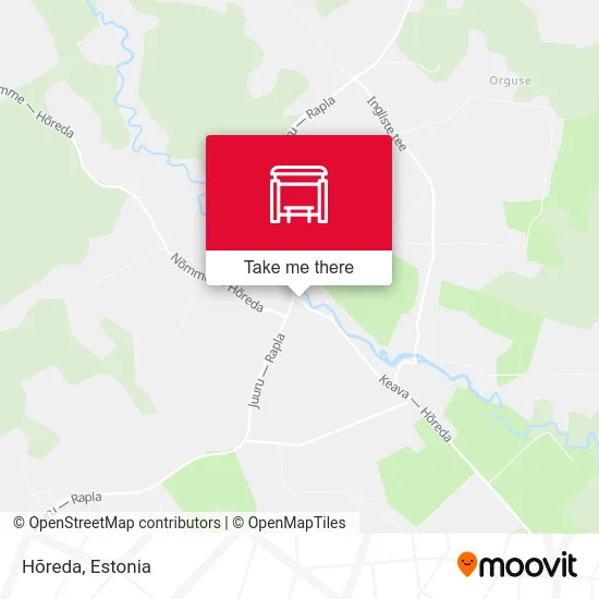 Карта Hõreda