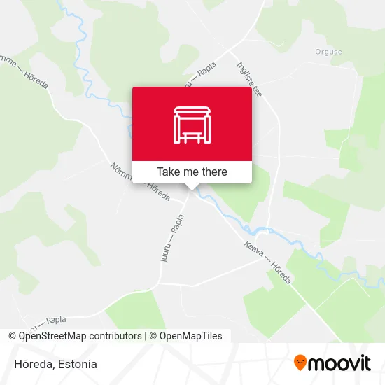 Карта Hõreda