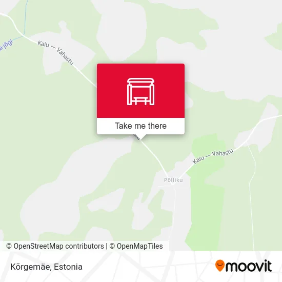 Карта Kõrgemäe
