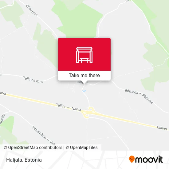 Карта Haljala