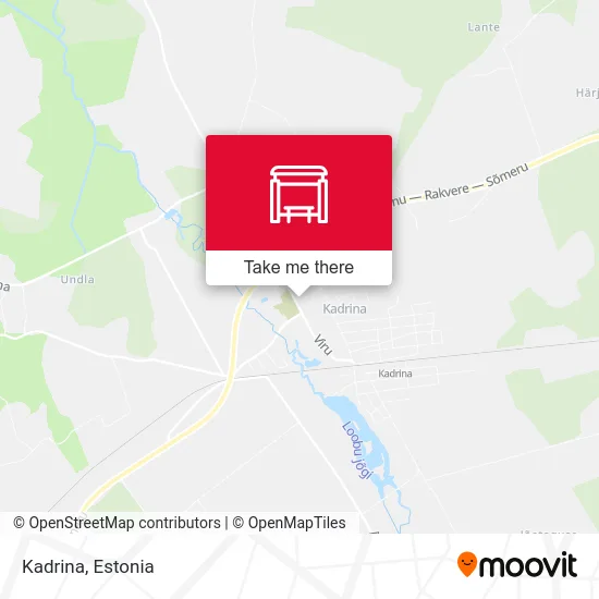 Карта Kadrina