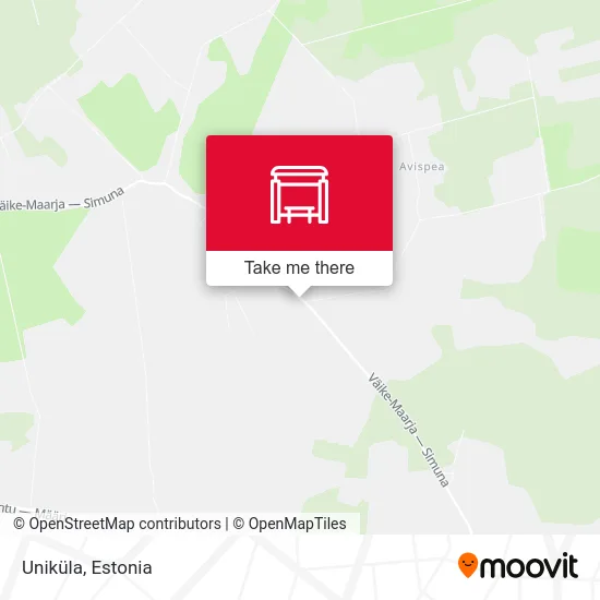 Карта Uniküla