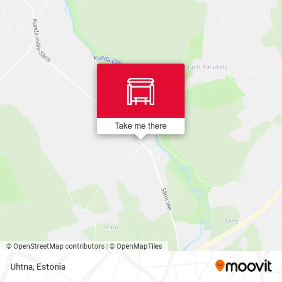 Карта Uhtna