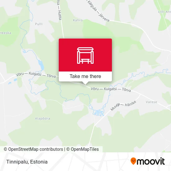 Карта Tinnipalu