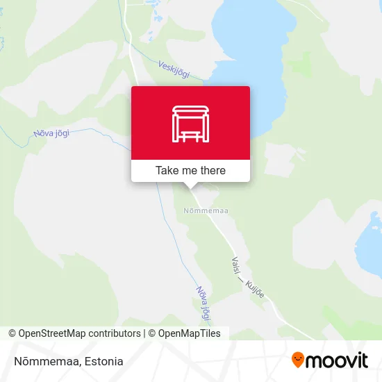 Карта Nõmmemaa