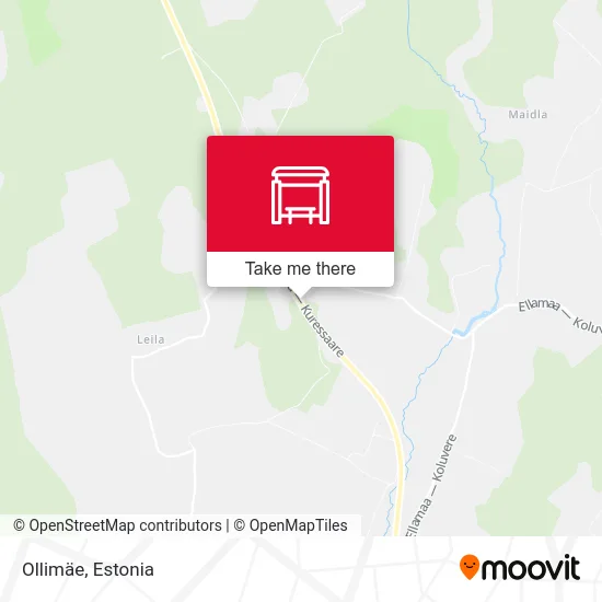 Карта Ollimäe