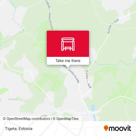 Карта Tigete
