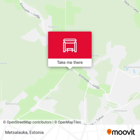 Карта Metsalauka