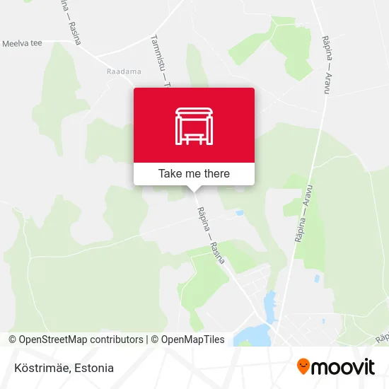 Карта Köstrimäe