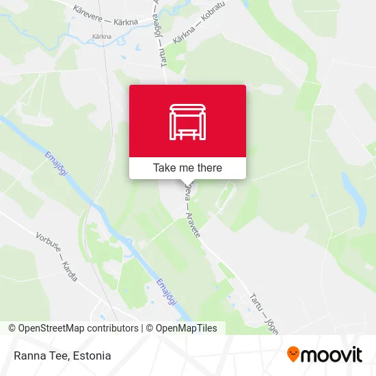 Карта Ranna Tee