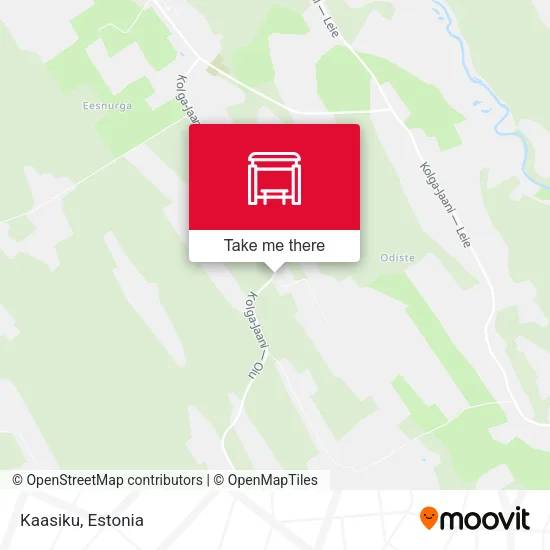 Карта Kaasiku