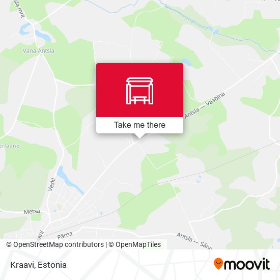 Карта Kraavi