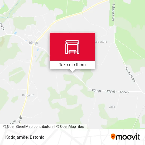 Карта Kadajamäe