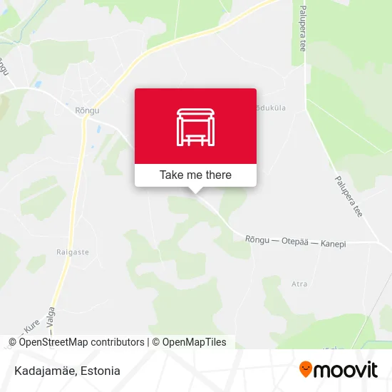 Карта Kadajamäe