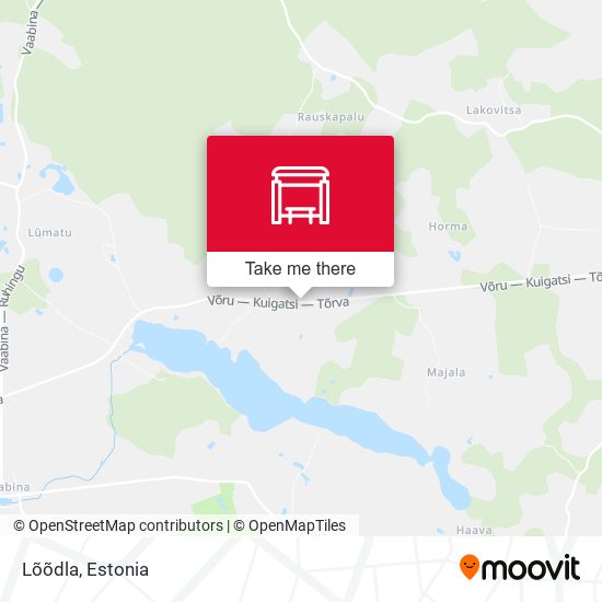 Карта Lõõdla